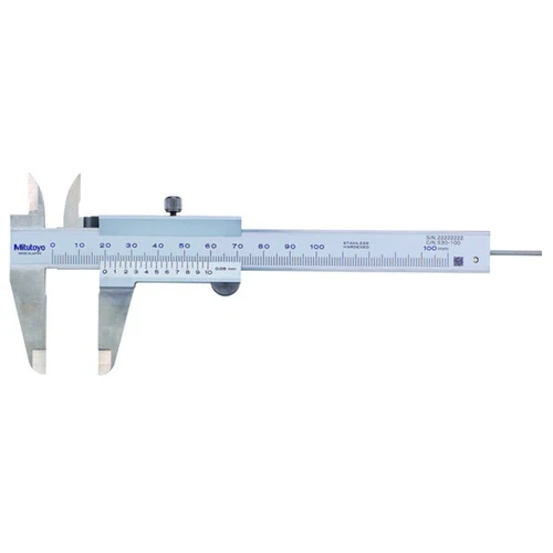 Mitutoyo 530-100 METRIC Vernier Caliper 0-100mm Graduation 0.05mm Analog Caliper