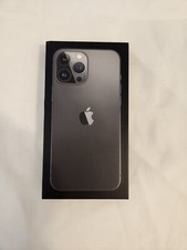 ORIGINAL Apple iPhone 13 ProMax Graphite 128gb EMPTY BOX ONLY  No phone