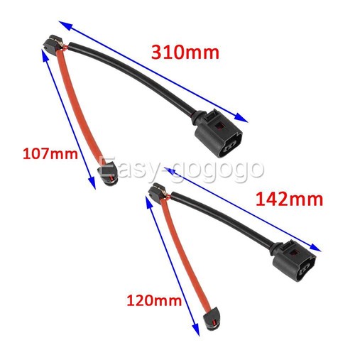 4PCS F&R Brake Pad Wear Sensor For Q7(2006-2015) CAYENNE(2002-2010) TOUAREG AUS - Picture 12 of 12