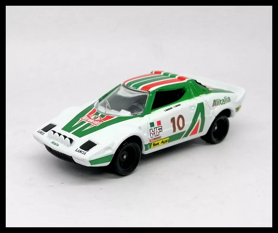 TOMICA SUPER CAR LANCIA STRATOS HF RALLY 1/57 TOMY DIECAST CAR F27