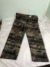 Vintage Hodgman Camo Duck Hunting Rain Pants PVC  Frogskin Waterproof Realtree L