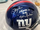 Lawrence Taylor Signed Full Size Helmet Insc. “bad Motherf****r”