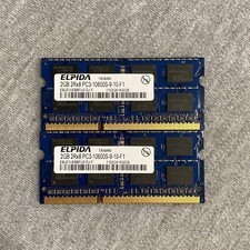 Elpida 2gb 2Rx8 PC3-10600S-9-10-F1 Laptop Ram Memory Sticks (2 qty)