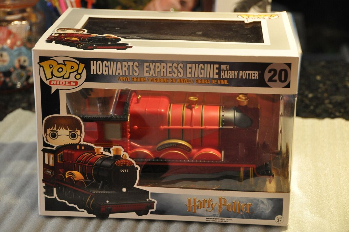 POP! Rides Harry Potter: Hogwarts Express Engine com Harry Potter - Funko