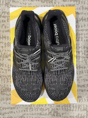 Size 12 adidas UltraBoost Limited Black Silver for sale
