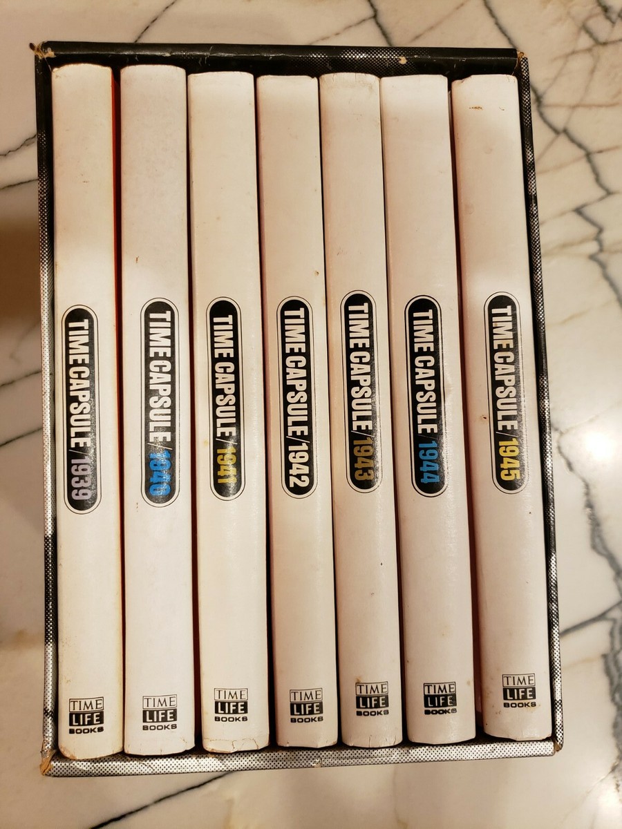 Time Capsule 1939-1945 Time-Life Books 7 Hardcover Volumes