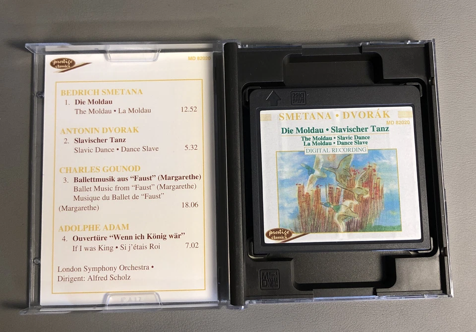 Die Moldau | Slawischer Tanz | Classical | Klassik | Smetana | Mini Disc | #G5 - Bild 2 von 3