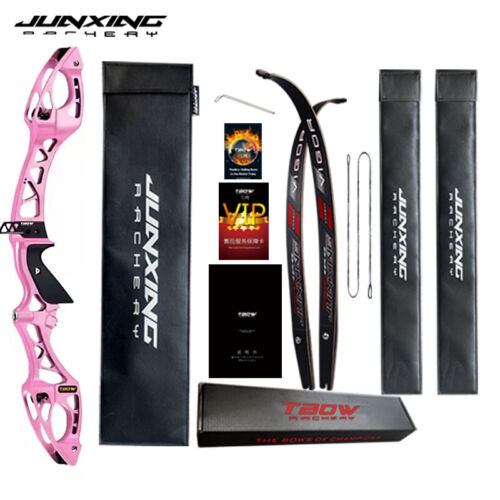 68" Recurve Bow F Interface 25" Bow Riser 20-40lbs Limbs Takedown Archery Sports - Picture 14 of 15