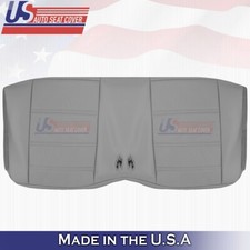 1999 To 2004 Fits Ford Mustang V6 Rear Bench Bottom Leather Seat Cover Gray