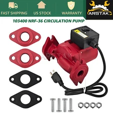 103400 NRF-36 CIRCULATION PUMP 1/6 HP Motor w/Flange for Bell 3-Speed 150PSI