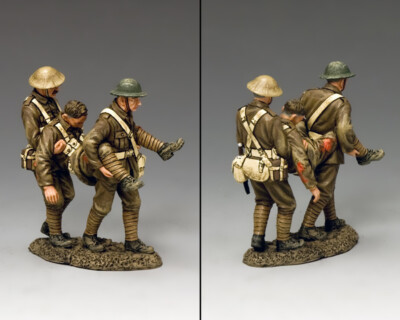 KING & COUNTRY FIRST WAR FW163 WW1 BRITISH CASUALTY SET MIB | eBay