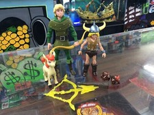 Hasbro Dungeons  Dragons Cartoon Classics Series Hank  Bobby Complete Lot