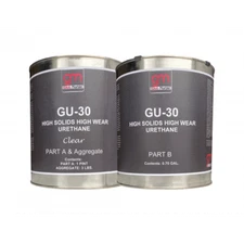 High Solid High Wear Polyurethane Sealer With Aggregate-GU-30. Semi-Gloss 1 Gal