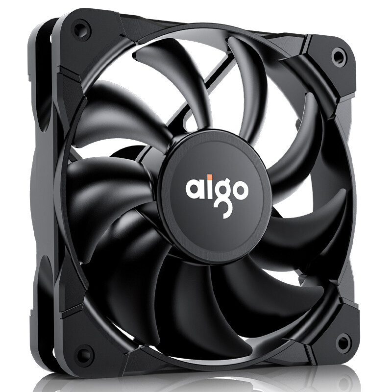 Aigo T3 3Pack Fan Quiet 120mm PWM Adjust Speed PC Computer Case Cooler ...
