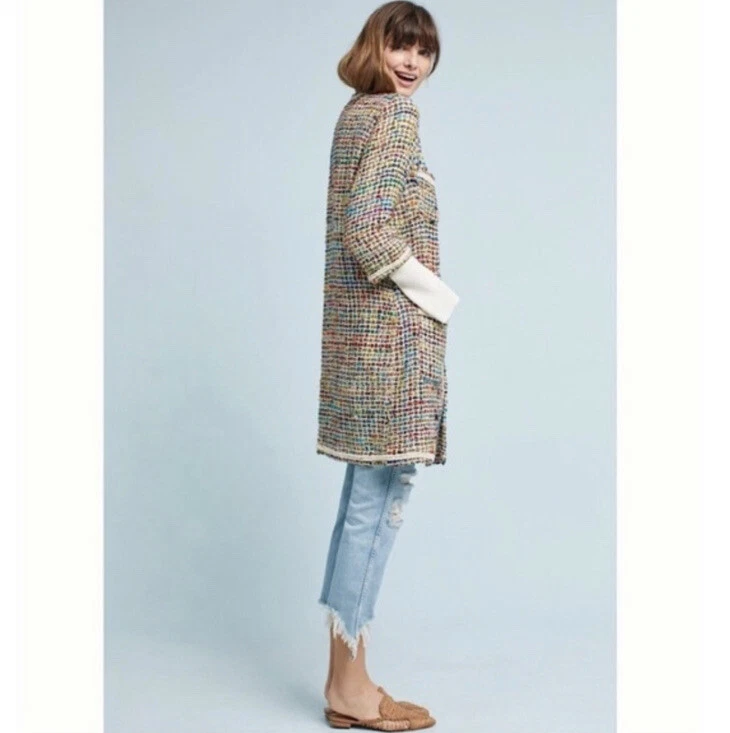 Anthropologie tweed berwyn jacket sale