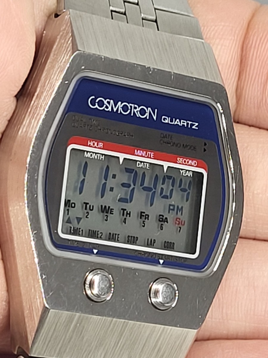 NEAR MINT] 1970 Cosmotron CITIZEN Lcd Digital 725 0578 Retro