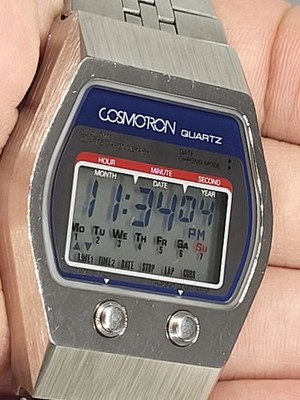 NEAR MINT] 1970 Cosmotron CITIZEN Lcd Digital 725 0578 Retro