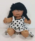 Play Along 2004 Cabbage Patch Doll Brown Eyes Black Hair Dark Complexion PA-1