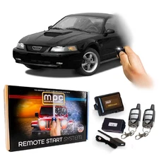 Complete Remote Start w/ Keyless Entry Kit For 1999-2004 Ford Mustang