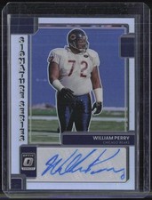 2022 Panini Donruss Optic Signature Series Holo William Perry Auto Autograph 
