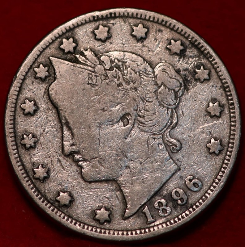 1896 Philadelphia Mint Liberty Nickel