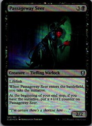 Passageway Seer Foil Commander Legends: Battle for Baldur's Gate