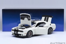 AUTOART 2023 Dodge Challenger SRT Superstock Knuckle White 1:18 Brand New!!