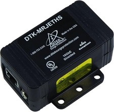 Ditek Single Channel 10Gbe Ethernet Protector Shielded RJ45 Connection DTK-MRJET