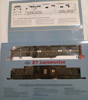 HO Proto 2000 Pennsylvania E7 Locomotive No 23062 PRR #5848