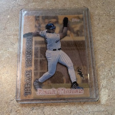 Topps Team Timber Frank Thomas TT5 Chicago White Sox 1997 Insert MLB
