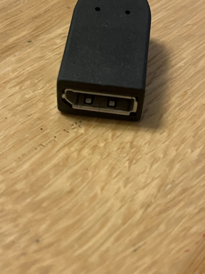HP 703216-001 Mini DisplayPort to Female DisplayPort Adapter - Image 3 of 4