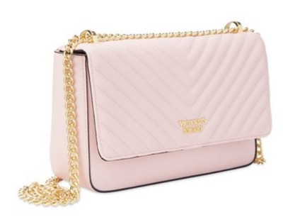 Victoria’s Secret Blush Pink Quilted Mini Backpack Gold Chain Straps NWT VICTORIA main image 2