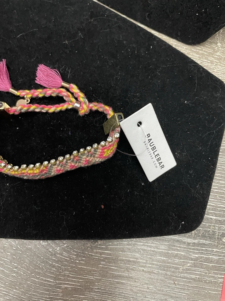 Pulsera tejida con pedrería Baublebar Foto 3 de 3