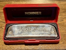 Hohner Golden Melody Harmonica No 542 Key of C with Case Vintage Made in Germany