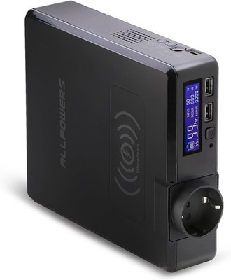 ALLPOWERS S200 Tragbarer Powerstation 154Wh Akku Solargenerator Ersatzbatterie