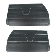 Distinctive Industries Black Front Door Panels Chevy Chevelleel Camino 69 Pr... Distinctive Industries Black Front Door Panels Chevy Chevelleel Camino 69 Pr...