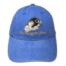 The Peregrine Fund Slideback Baseball Cap Blue OS Adjustable Port Authority