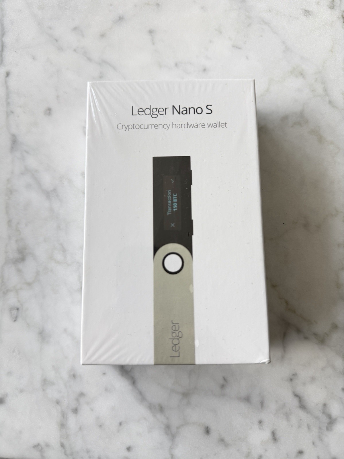Ledger nano s crypto cryptocurrency hardware wallet cold storage bitcoin eth sol