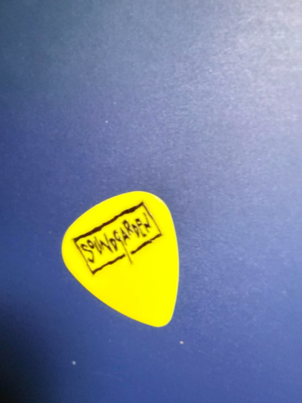 ((( SOUNDGARDEN ))) guitar pick - VERY RARE