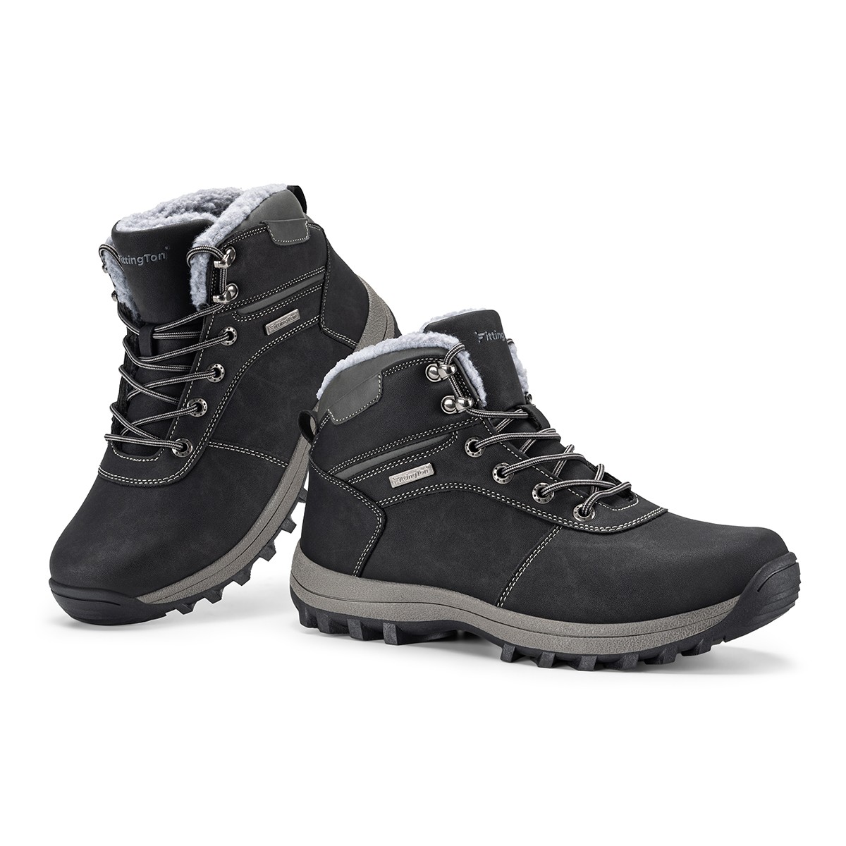 's Snow Boots Insulated Fur Lined Rugged Outdoor Winter Boot