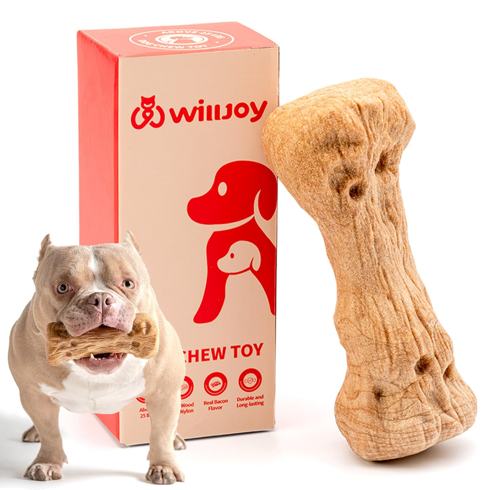 Dog Chew Toys for Aggressive Chewers, Tough Dog Toys for Aggressive Chewers, ...