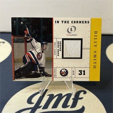 Fleer 2001-02 Legacy In the Corners Billy Smith Game-Used #31 Islanders NHL