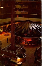 Atlanta Regency Hyatt House Hotel Atrium Vintage Postcard USA