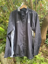 Nottingham Forest zip up  black / grey jacket XL rain coat 'Capital ONE' COYR