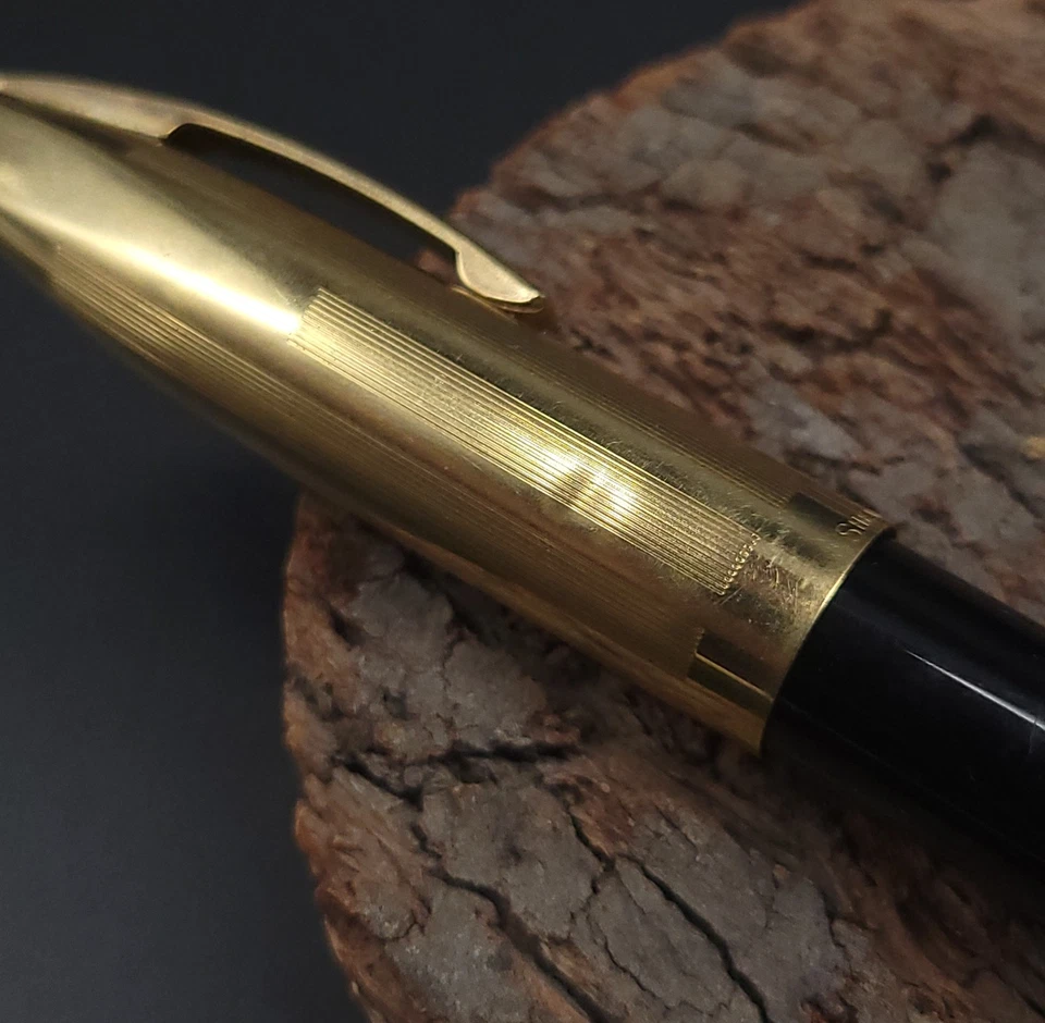 Vintage Sheaffer PFM V Pen For Men - Black Barrel & Gold-filled Cap -Unrestored - Image 4 of 4