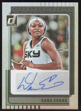 2025 Donruss WNBA #SS-DE Dana Evans Signature Series
