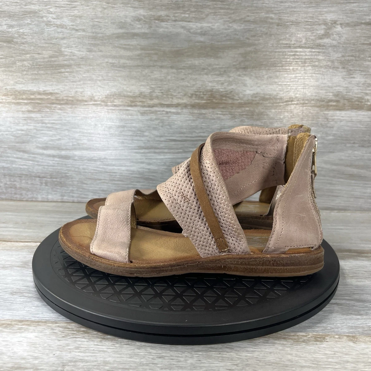 MIZ MOOZ DIPPER LEATHER GLADIATOR SANDALS Miz Mooz M Gladiator Sandals for Women for sale | eBay main image 3