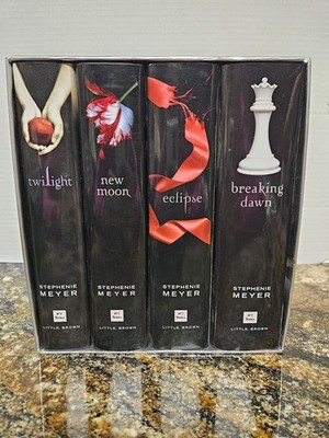 Twilight Saga Collection Set by Stephenie Meyer (2008, Hardcover) 