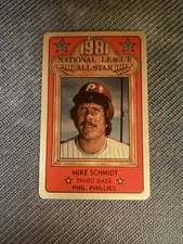 1981 Perma-Graphics All Star Gold Mike Schmidt