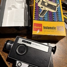 Vintage Kodak Instamatic M30 movie camera original box untested